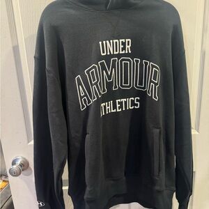 Under Armour Black Crewneck Athletic Sweater